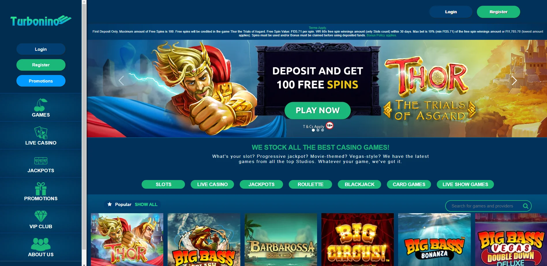 Turbonino Casino