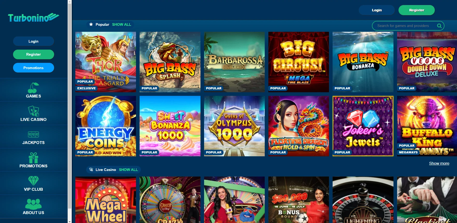 Turbonino Casino