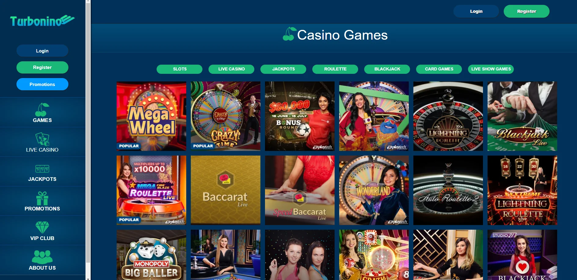 Turbonino Casino